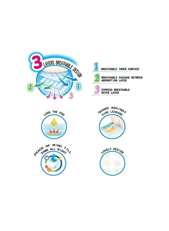 Merries Japanese Breathable Diapers  L54  (9-14 kg),Pack of 2 - Image 5