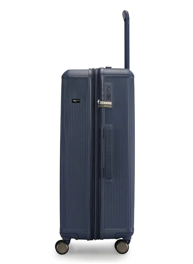 DKNY Center Stage Hardside Luggage on Wheels for Unisex | Ultra Lightweight ABS on with Spinner Wheels 4 Color Twilight