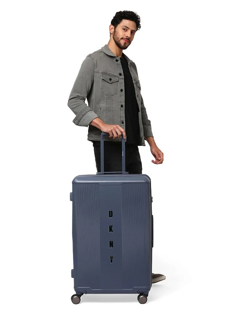 DKNY Center Stage Hardside Luggage on Wheels for Unisex | Ultra Lightweight ABS on with Spinner Wheels 4 Color Twilight