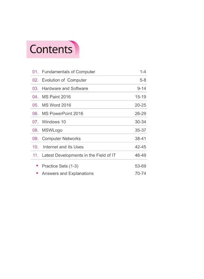 Arihant Bloom Olympiad Ace Computer Class 4 | A Comprehensive Practice Book for School Olympiads & Talent Search Exams | For 2025 Exam  - Image 3