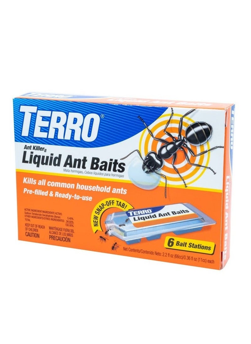 Terro Instant Liquid Ant Killer Bait 6 Count - Image 1