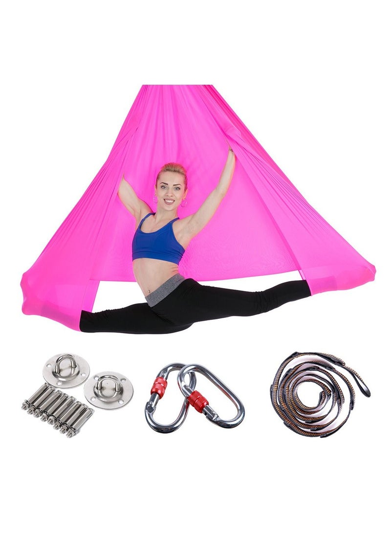 Loquat 1 Set Comfortable Wear-Resistant Aerial Yoga Hammock Size 500*280CM 
