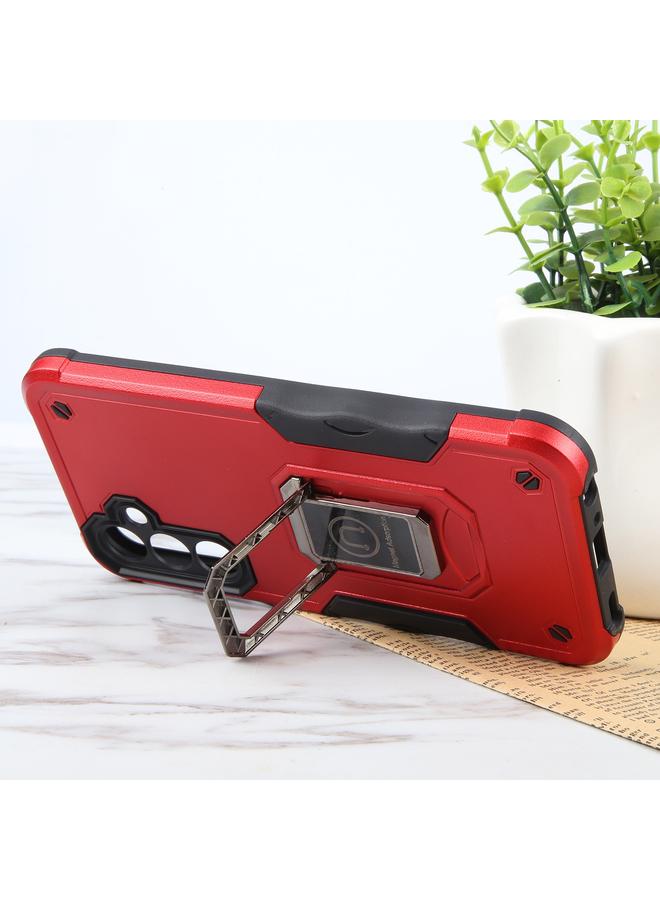 اس-توب جراب لهاتف Samsung Galaxy S23 FE 5G جراب هاتف مدرع مضاد للانزلاق ومقاوم للصدمات مع حامل حلقي - Image 5