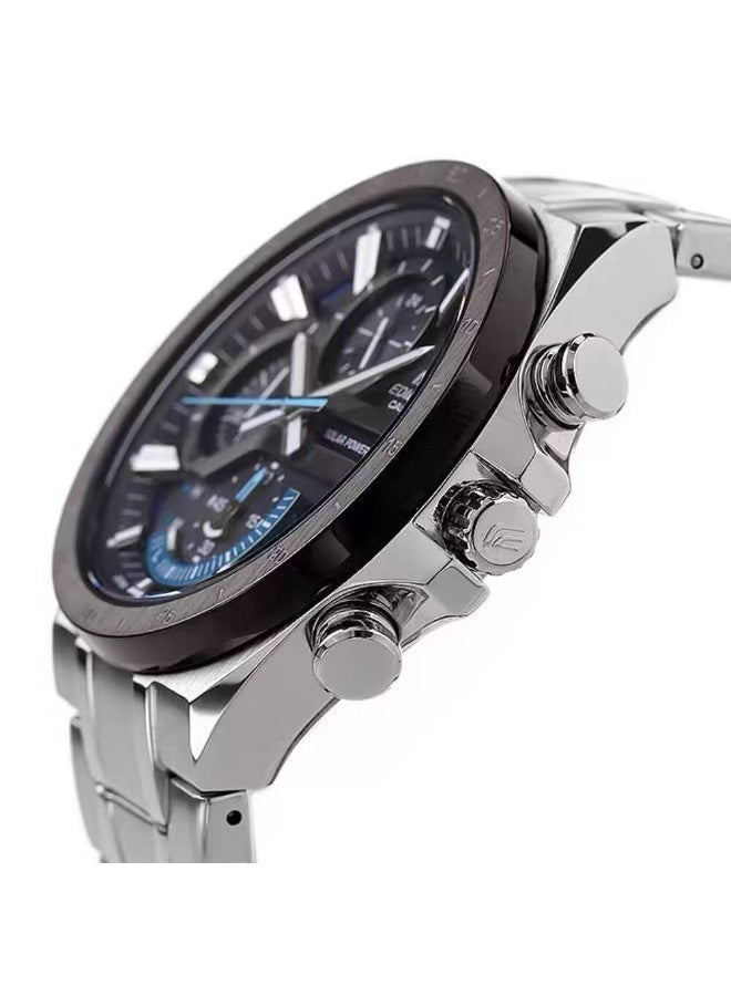 Casio Analog Black Dial Men's Watch EQS-920DB-1A - Image 3