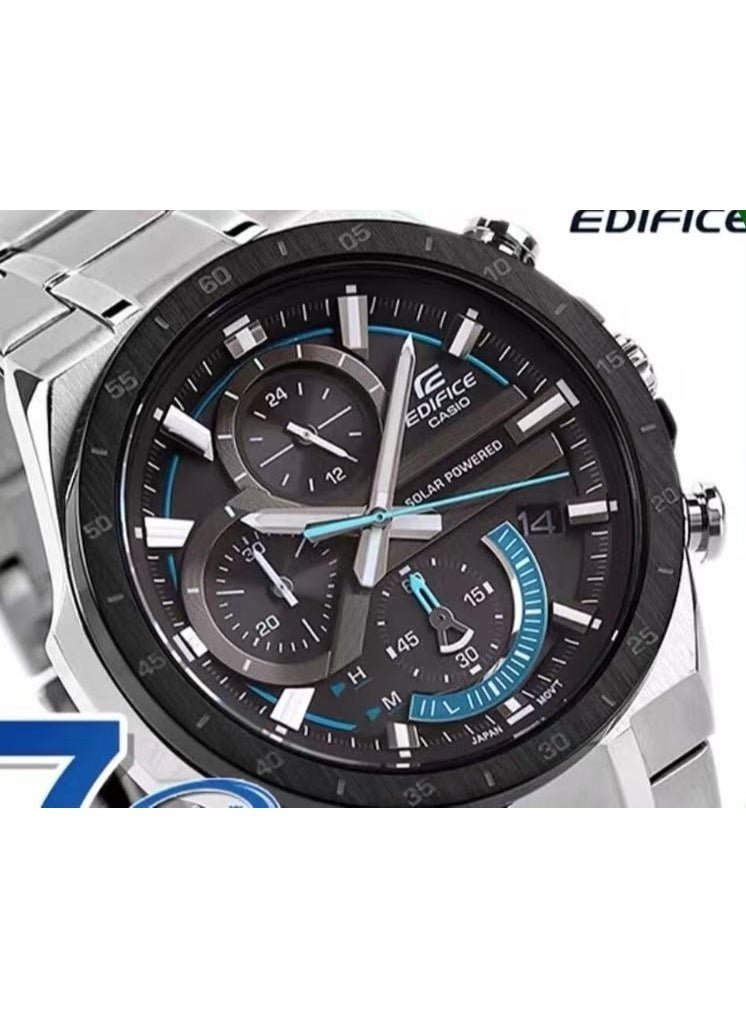 Casio Analog Black Dial Men's Watch EQS-920DB-1A - Image 2