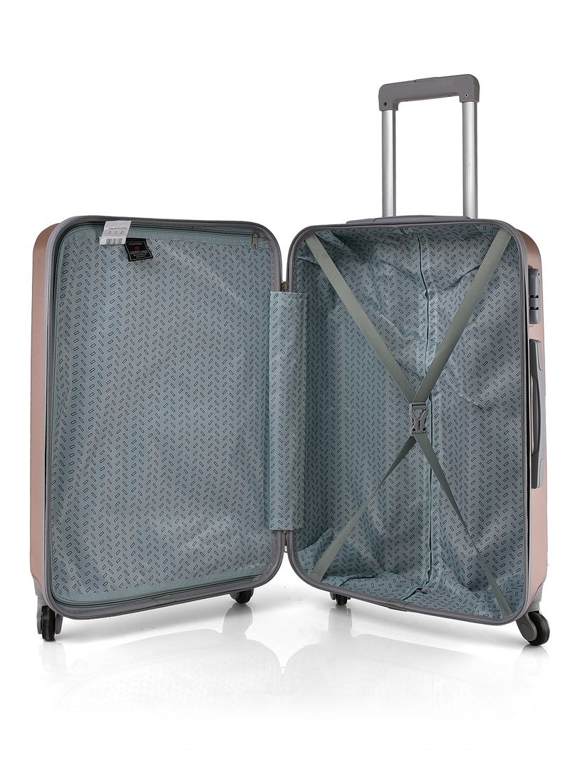 نيو ترافيل طقم حقائب  سفر صلب  4 قطع  ماركة نيو ترافل  مقاس 28/24/20/12  بوصة  BR963/4P - Image 5