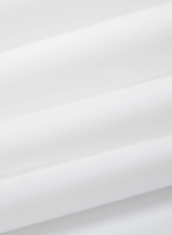 River Dream Waterproof PEVA Snap-in Shower Curtain Liner Replacement: No Hook Shower Curtain Liner Removable to Attach and Snap On/Off, Frost, 70x54 - Image 4