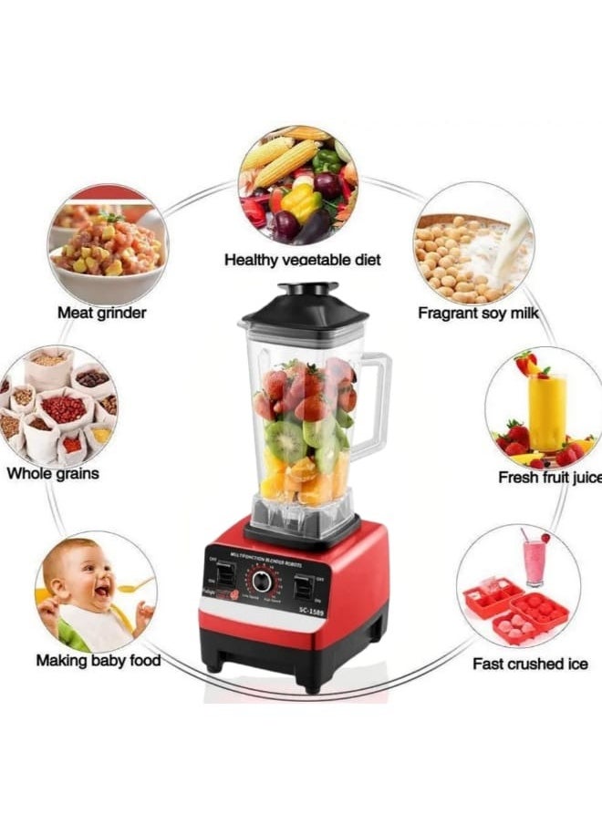 Generic 5500 watt blender with juice jack and grain and spice grinder  - Image 2