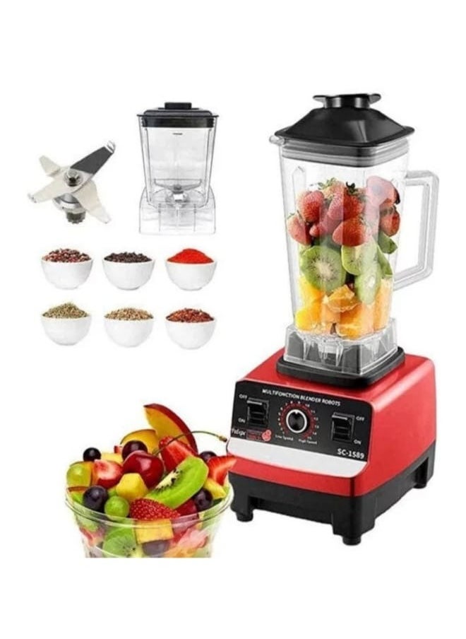 Generic 5500 watt blender with juice jack and grain and spice grinder  - Image 5