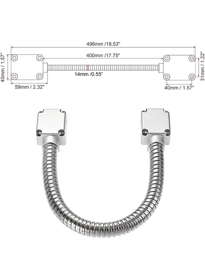 Rubik Door Loop Wire Protector Hose for Access Control 40cm Length Fits 10mm Cables, Flexible Protection Pipe for Electric Locks, Maglocks, CCTV Network - Image 3
