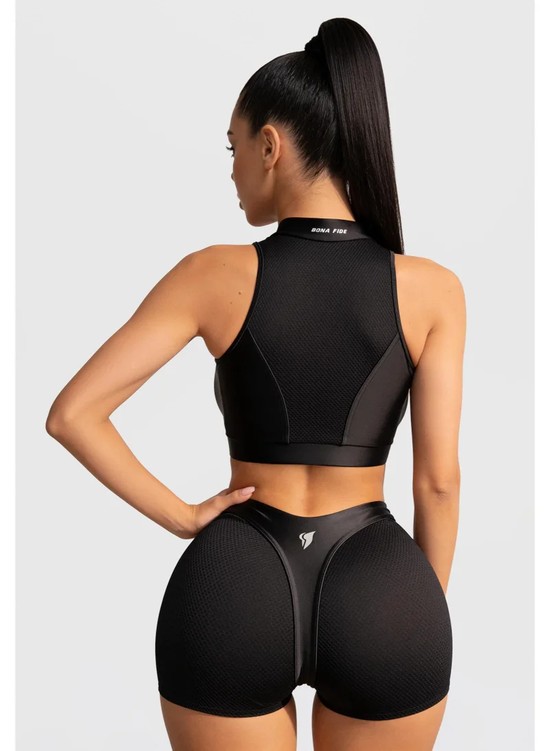 Bona Fide Bona Fide: Sport Escort Shorts "Black" Sport Escort High Waist Biker Gym Shorts for Women for Women | Best Price UAE