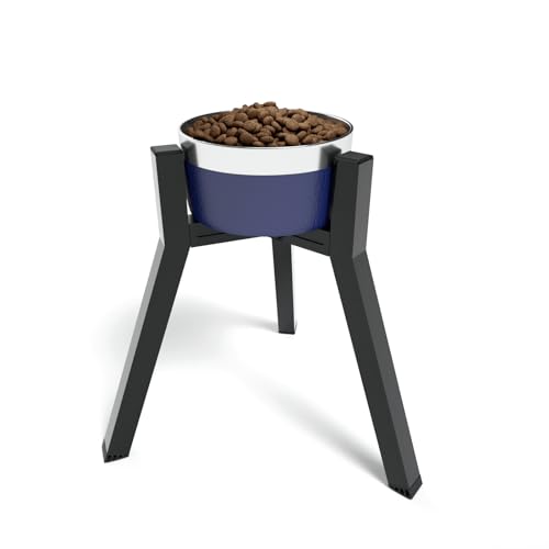TIDANT Elevated Dog Bowls for Large and Extra Large Dogs, Adjustable Width Dog Bowl Stand for 7-10.6" Wide Bowls, Food and Water Feeder, 13.7 in Tall Single Holder (Bowl Not Included) - Image 1