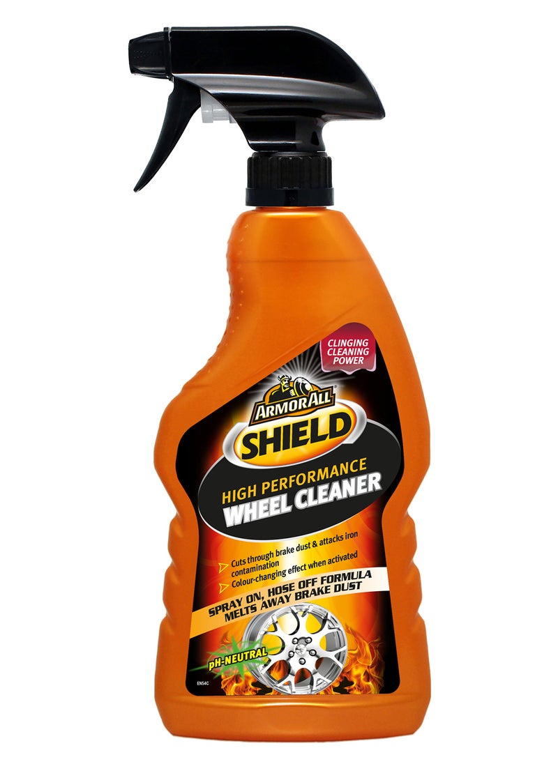 ARMOR ALL Shield Wheel Cleaner 500Ml, Removes Stubborn Brake Dust And Grime, Acid-Free, Ph Neutral, 1 Piece  - Image 1
