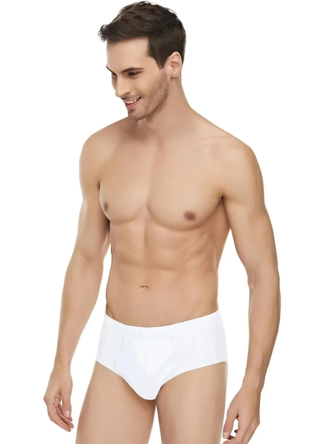 توتكو ايليت e Men's Combed Cotton Slip Panties 1071 - 6 Pieces
