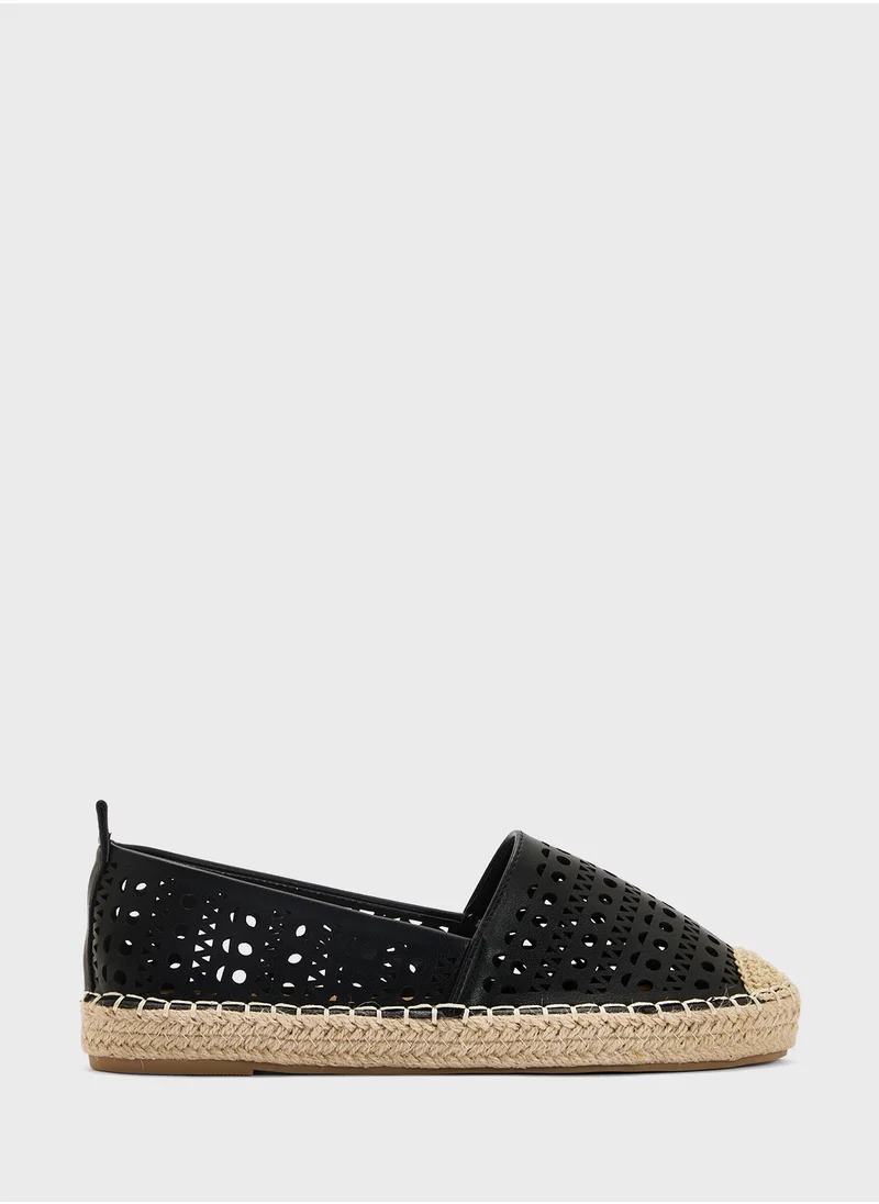 ELLA Laser Cut Espadrille