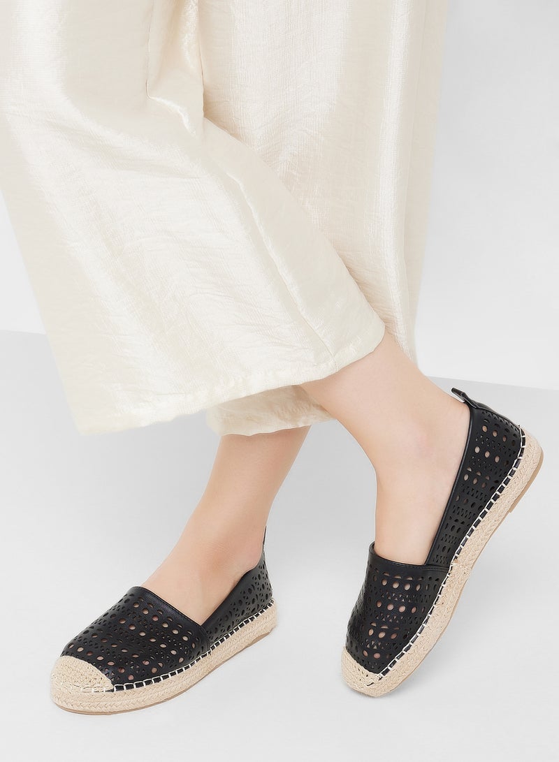 ELLA Laser Cut Espadrille  - Image 5