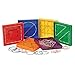 Constructive Playthings Set of Six 5 sq Geoboards Each with a Package of 20 Rubber Bands for Creative Design for Ages 3 Years and Up - Image 3