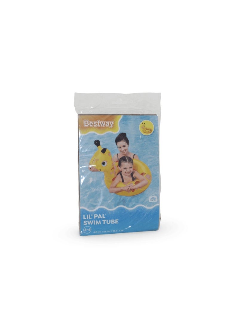 Bestway Lil' Pal Swim Tube – Giraffe - Image 1
