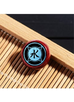 Generic Handcrafted Cinnabar Amulet PendantFive Elements-Water Five Elements-Water 