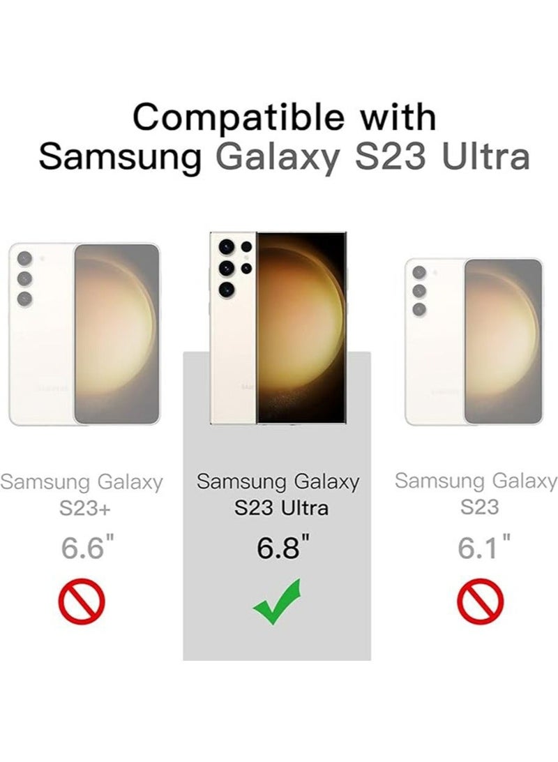 X-level Samsung Galaxy S24 Ultra Clear Case Cover with Anti-fingerprint Anti-drop Pc+Tpu Comfortable Touch Feel back Cover Support Wireless Charging Camera Len Protector Non-Yellowing Shell Transparent - Image 2