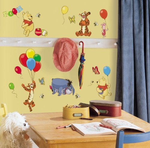 Disney Winnie The Pooh Pooh & Friends Peel & Stick Wall Decal by RoomMates, RMK1498SCS - Image 2