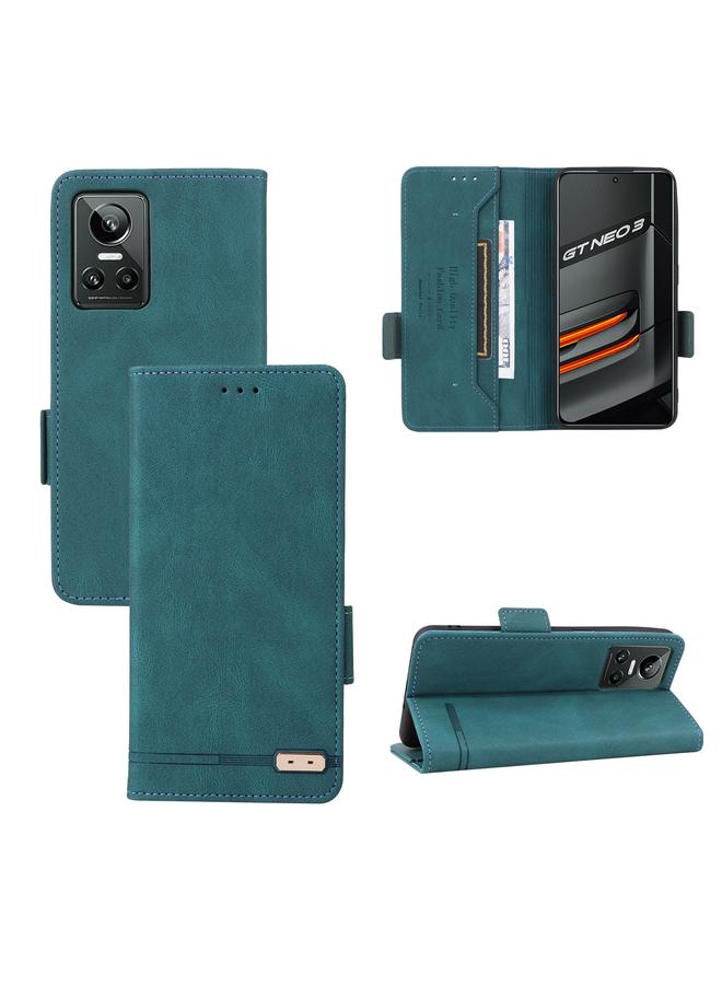 اس-توب جراب هاتف OPPO RealmeGT Neo3 مع مشبك مغناطيسي من الجلد القابل للطي - Image 1