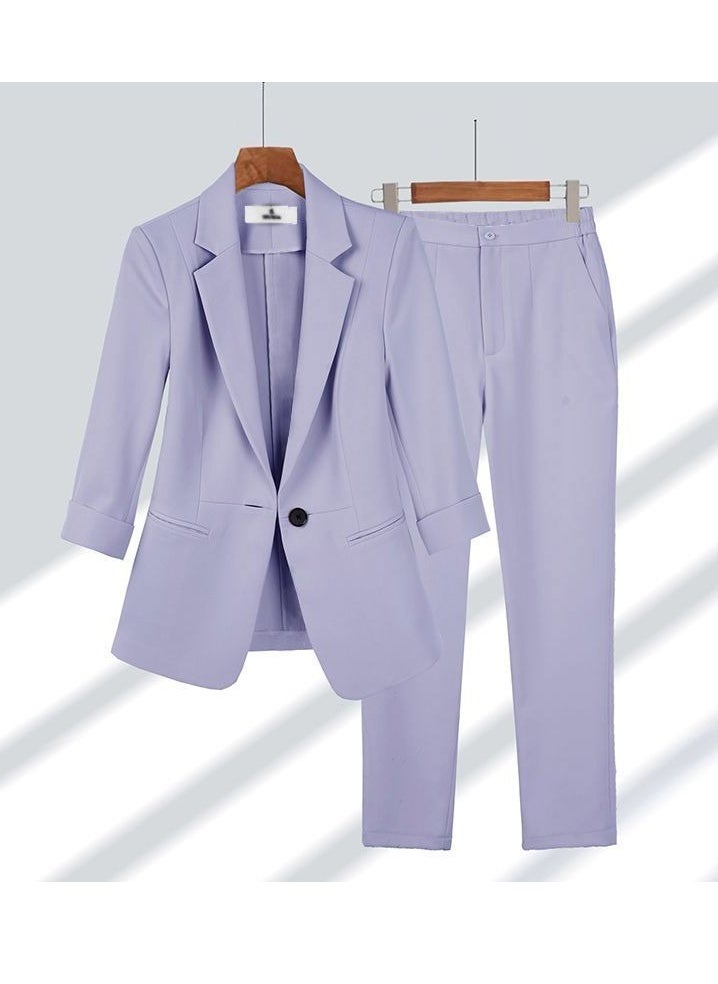 LIANCHI New Slim Fit Suit Set 