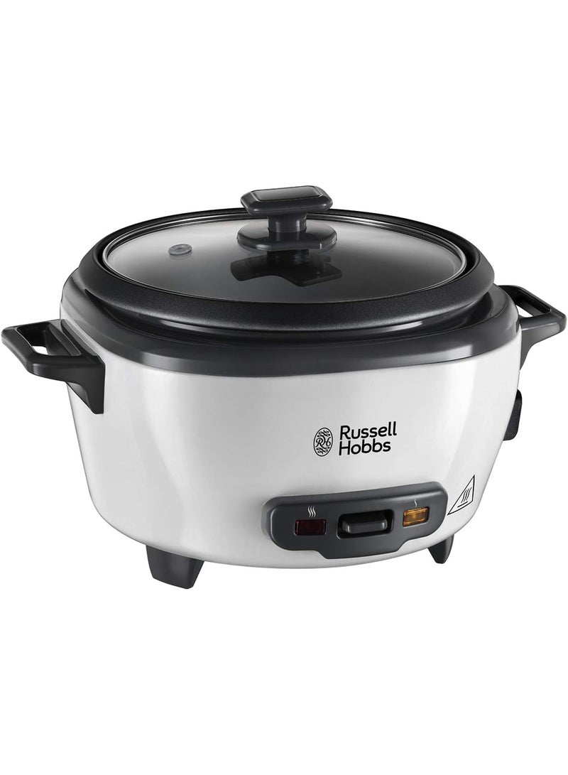 راسيل هوبز قدر طهي أرز بالبخار بحجم كبير 2 L 500 W 27040GCC أبيض / أسود / صافي - Image 1