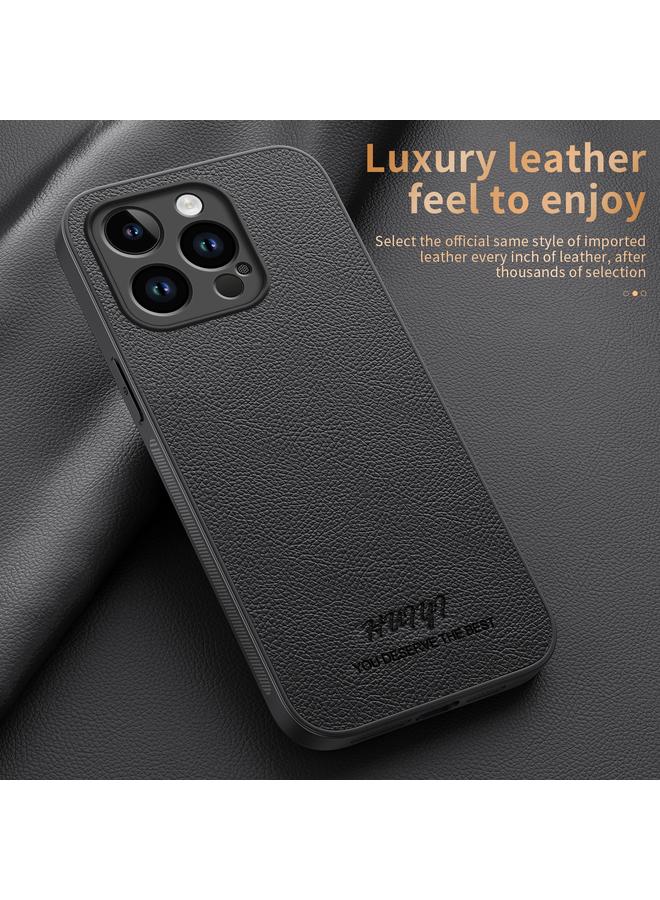 اس-توب جراب هاتف مغناطيسي من الجلد من HUIYI لهاتف iPhone 14 Pro - Image 2