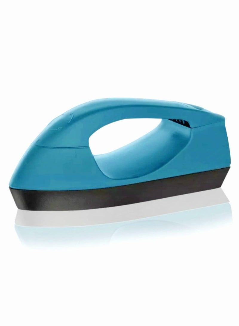 Portable Steamer For Clothes, Handheld Garment Steamer Fabric Wrinkles Remover Irons For Home And Travel Pastel Blue Color  - Image 2