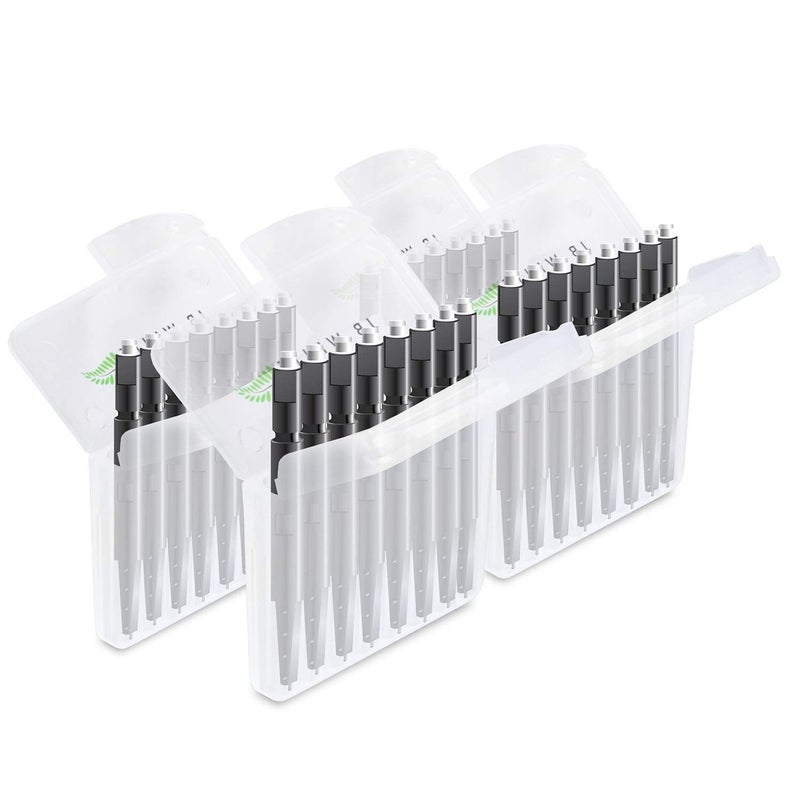 JB White 32 Wax Filters for Hearing Aids Compatible with Phonak Cerustop Guards Widex Nanocare Oticon ProWax MiniFit Siemens Signia 30 Resound Hearing Aid Replacement Filter 32pcs 13mm
