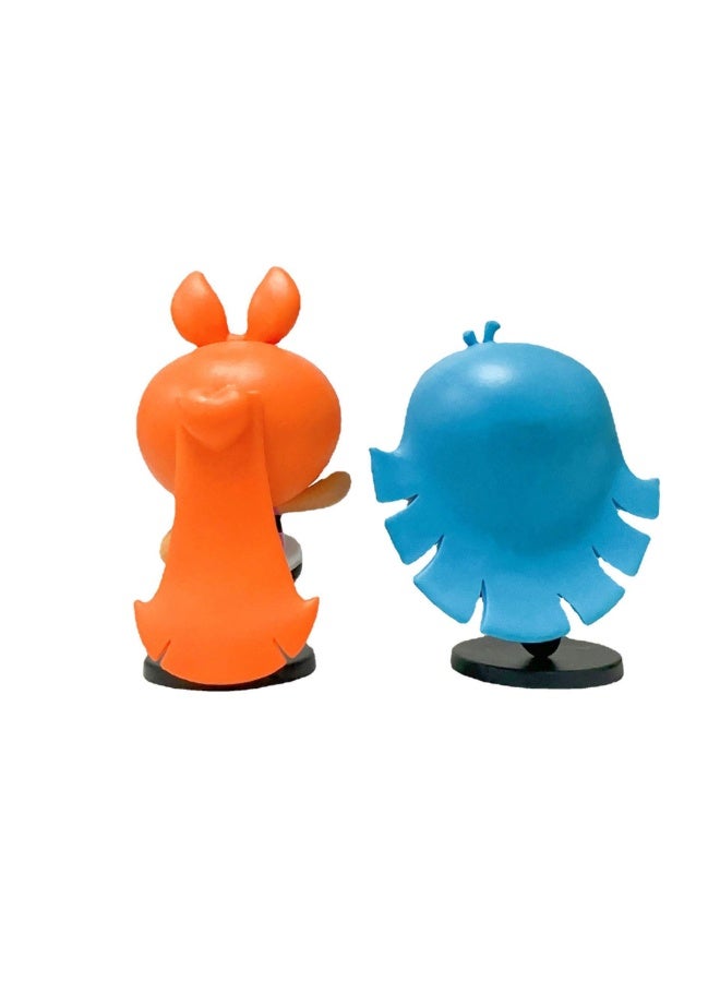 هالامودو ف نسخة من فتاة صغيرة تحلق الشرطة بلوم ، Bubbles ، Buttercup و موجو 4 مجموعات من 10 سم لطيف جدا الرسوم المتحركة دمية مجموعات لتزيين سطح المكتب ، هدايا عيد الميلاد ، وجمع العمل دمية لعبة - Image 5