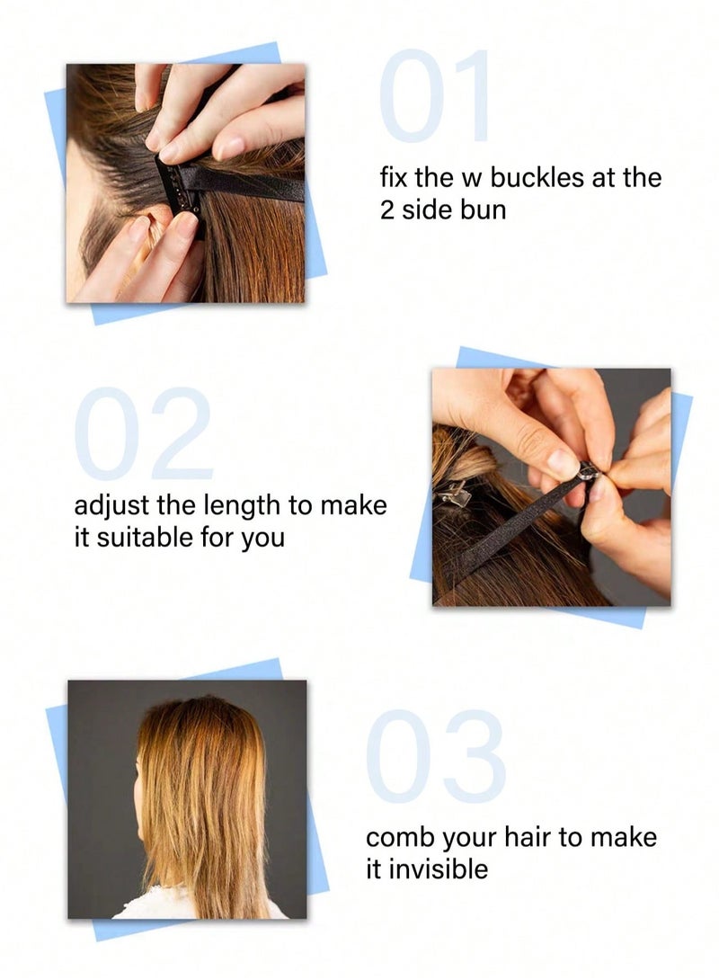 KHAJUL 3PCS Instant Face Lifting Band for Eye Wrinkle, Fish Line, Face Lifting Multi-use Face Lifting Sticker (Brown/Black/Flesh) - Image 4