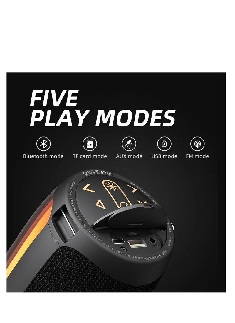 sanag Sanag V10S PRO 10W 2.1 Channels Wireless Bluetooth Speaker LED Dynamic Light TWS Bass Speaker  - Image 4