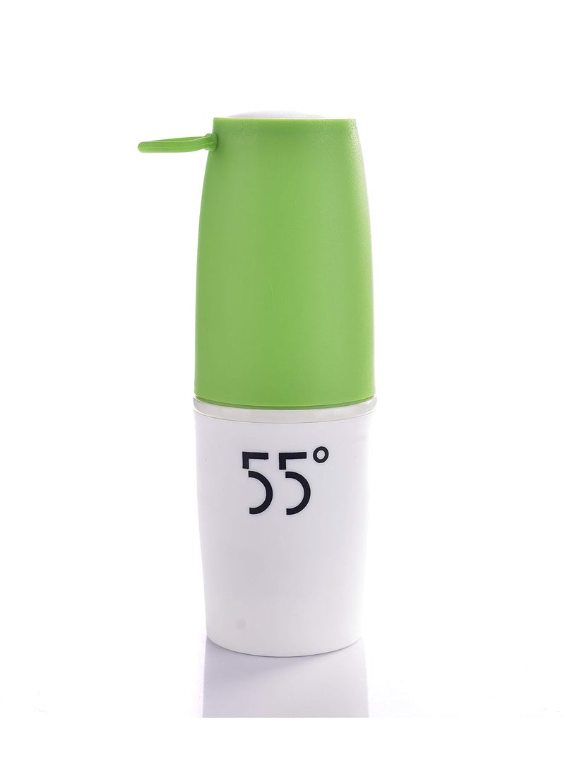 IRIS IRIS Shake Cup Stay Constant 55 Degree Water Cup Rapid Cooling Temperature to 131 Degree Fahrenheit Stainless Steel Water Bottles  - Image 1