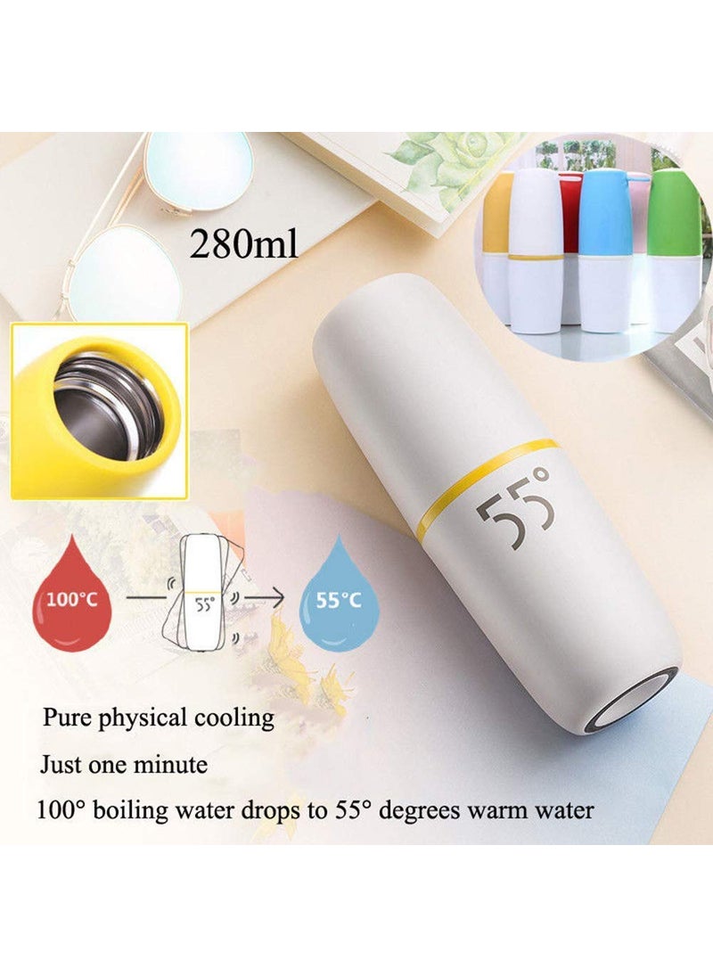 IRIS IRIS Shake Cup Stay Constant 55 Degree Water Cup Rapid Cooling Temperature to 131 Degree Fahrenheit Stainless Steel Water Bottles  - Image 5