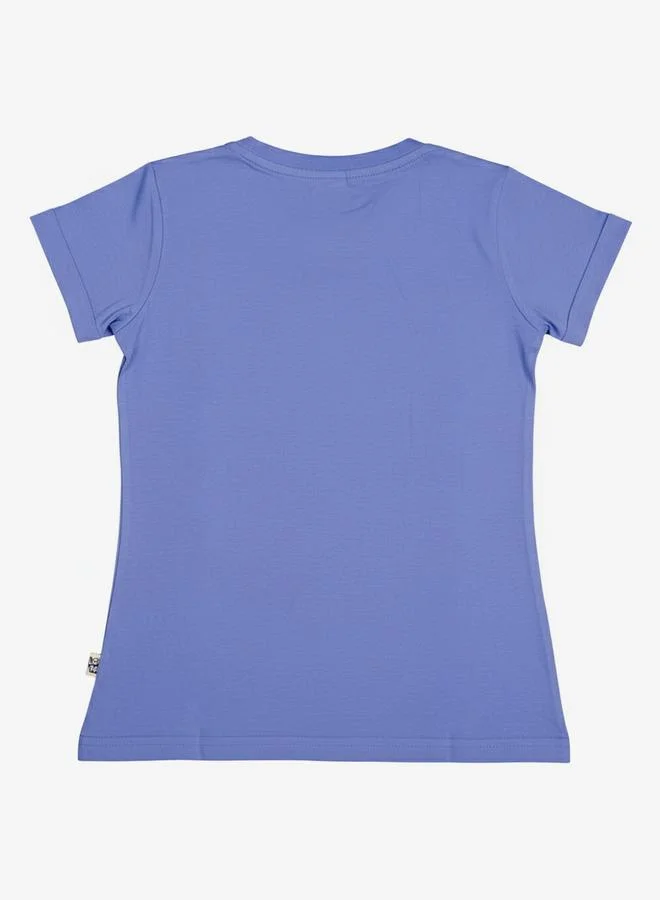 Looney Tunes Graphic Print Round Neck Fashion T-shirt