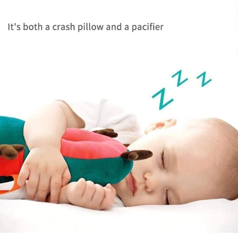 Fiber Soft Baby Headrest, Infant Head and Neck Support Pillow, Multicolor with Mounting Strap - Image 2
