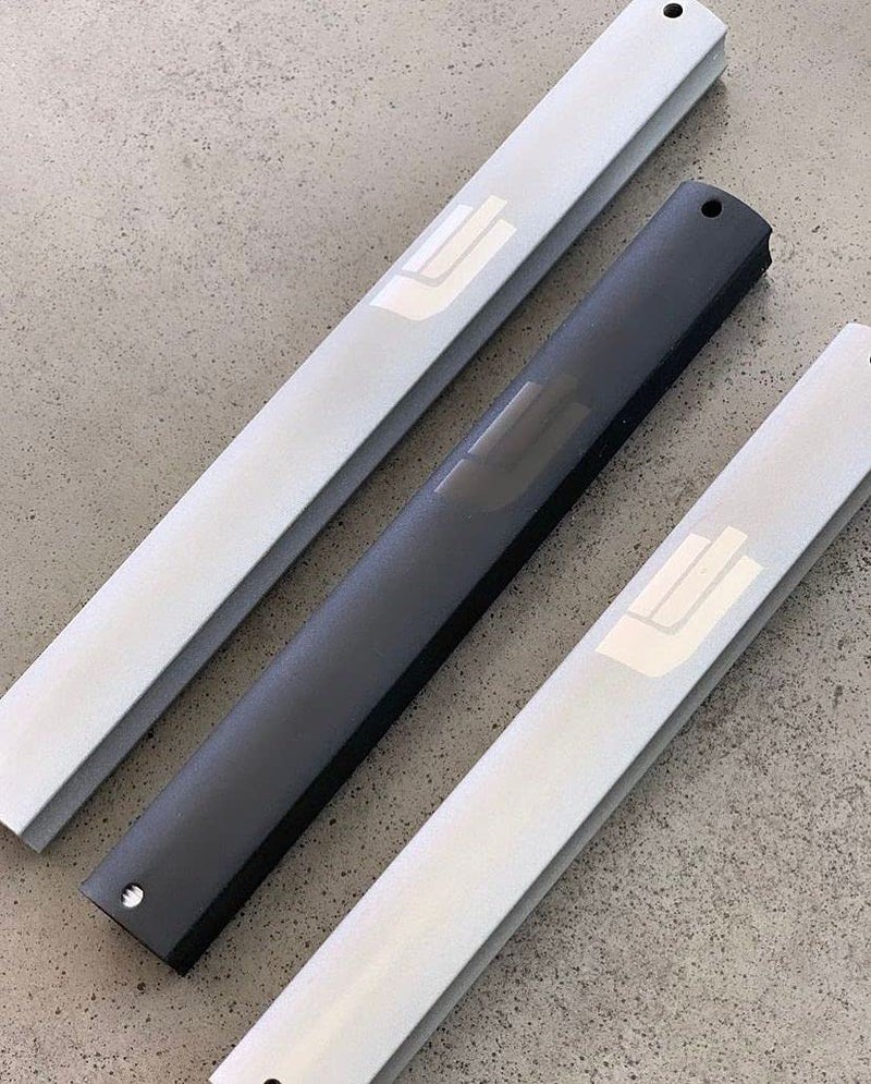 A&S Mezuzot Aluminum Mezuzah Case with Exclusive Modern Shin Design Easy Peel and Stick Judaica Door Mezuza for 5 Inches Parchment Scroll(Silver, 6 Inches) - Image 5