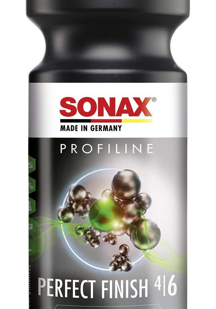 SONAX Perfect Finish 1L Scratch and Swirl Remover Polish Machine Polish Paint Correction Polish High Gloss Black Paint Polish No Fillers Paint Correction 338 Oz - Image 2