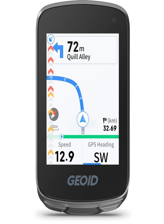 GEOID CC700 2.8‘’ Color Screen Bike/Cycling Computer Wireless - Route Navigation with Re-Route Planing, WiFi & Bluetooth, Fast 5s GPS Positioning, Free Indoor Training - Image 1