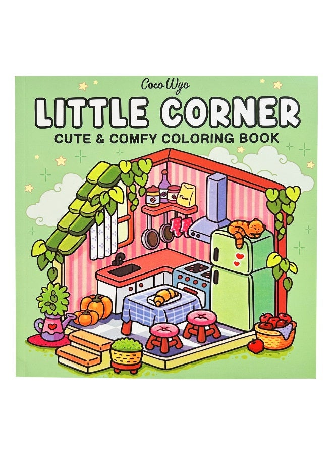 Coloring book with cute girl system and adorable little animals on the inside pages. Safe and environmentally friendly thick paper with opaque ink drawing material, student party doodle, parent-child hand-drawn coloring book, children's day, friend's birthday gift! - Image 4