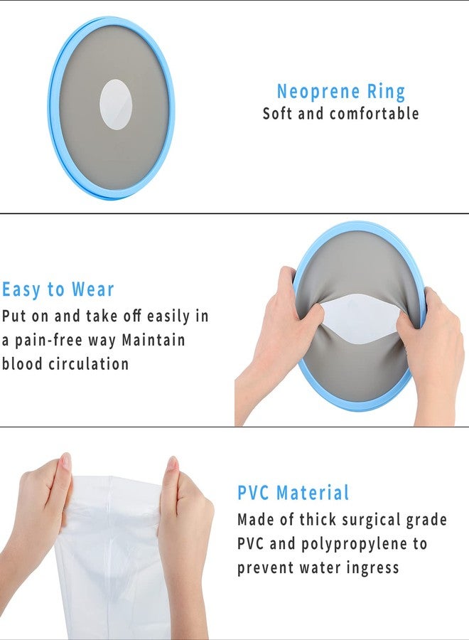 SUPERNIGHT Waterproof Full Arm Cast Cover for Shower Adult, Arm Protector Bag to Keep Wound and Bandage Dry for Broken Hand, Elbow, Wrists, Arms - Image 5
