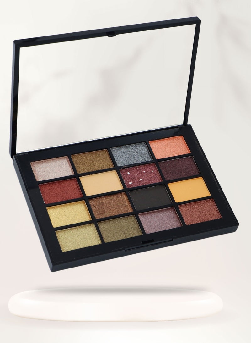 MODA 16 Color Eye Shadow - Image 1