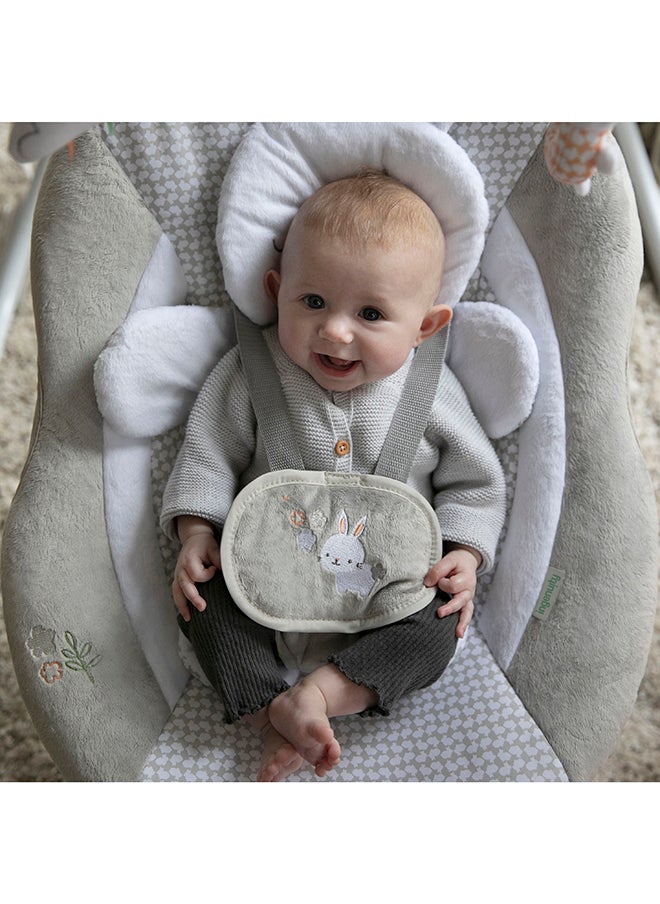 ingenuity - InLighten 6-Speed Foldable Baby Swing with Light Up Mobile - Twinkle Tails - Image 1