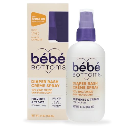 Taro Bb Bottoms Diaper Rash Cream Spray Paraben Dye Fragrance Free NoRub Touch Free Application for Sensitive Skin Quick Relief Comfort 100 ml - Image 1