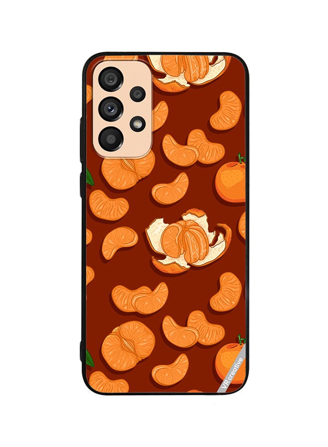 VR CREATIVE Protective Case Cover For Samsung Galaxy A53 5G Tangerines Design Multicolour - Image 1