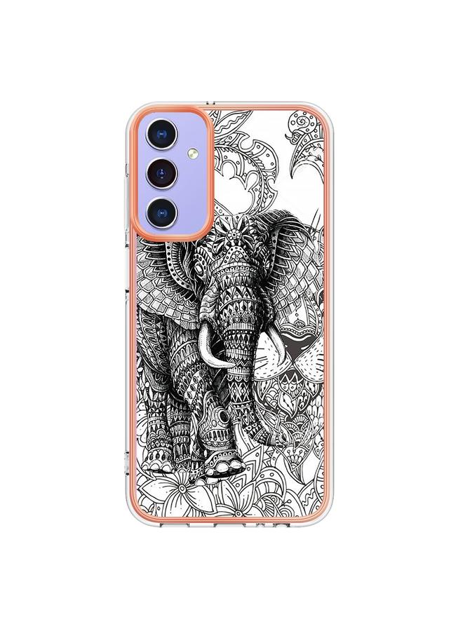 اس-توب جراب لهاتف Samsung Galaxy A16 5G، جراب هاتف IMD مزدوج الجوانب من الرخام المطلي بالكهرباء - Image 3