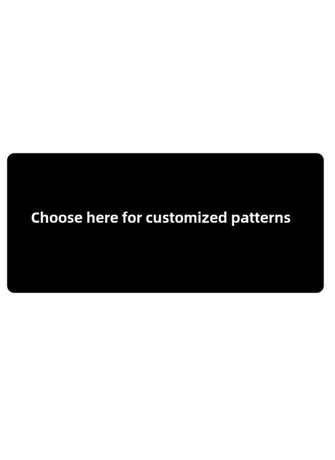 Anime Game Oversized Advertising Mouse Pad Non-Slip Office Desk Pad Computer Keyboard Pad E-Sports Rubber Desk Pad Large Size-Color:800*300*2mm-Pattern:Custom Special Shot