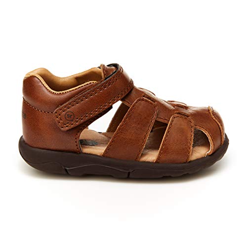 Stride Rite Boy's SRT Archie Sandal, Brown, 8.5 Toddler - Image 2
